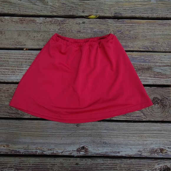 Adorable red tennis skirt size S - Picture 7 of 10
